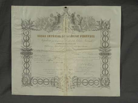 Documents honorifiques Militaires , Civils et 