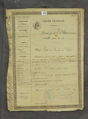 Documents honorifiques Militaires , Civils et 