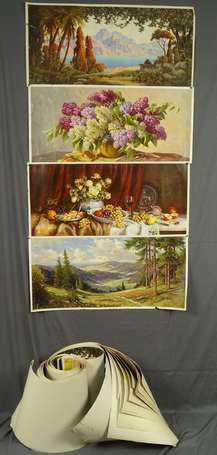 Grandes Chromolithographies 1900 - Ensemble 