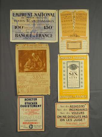 Militaria - AfficheS de la Grande Guerre - 8 