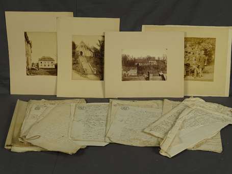 Normandie , Château de ... - Ensemble de documents