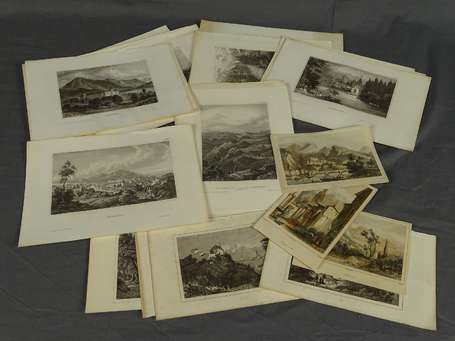 Gravure & Lithographie - Autriche - Ensemble 