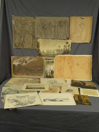 Gravure & Lithographie - Ensemble d4une Trentaine 