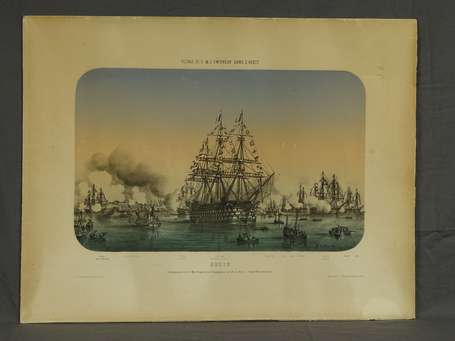 Gravure & Lithographie - Port de Brest - Grande 