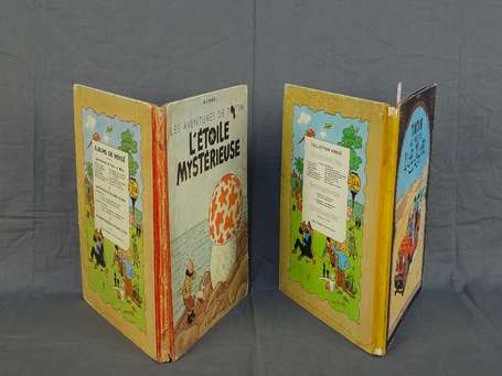 Tintin - L'Etoile mystérieuse en réédition B6 de 