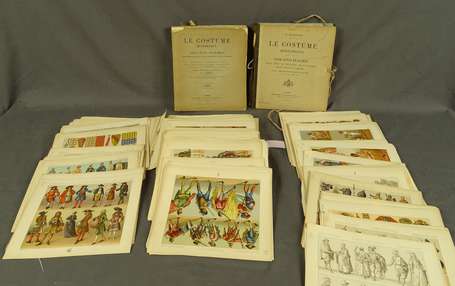 Mode - Environ 200 Chromolithographies en Couleur 