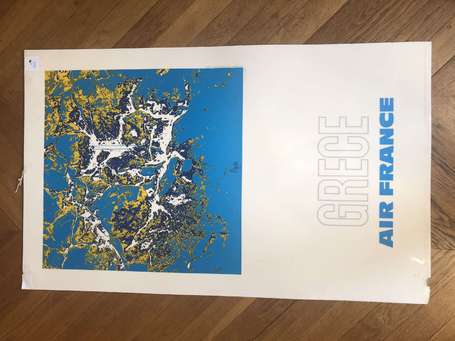 Aviation - Air France - Panneau affiche plexiglass