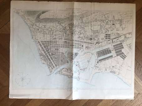 Carte géographique - Le havre 76 - Grand plan du 