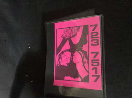 Curiosa - Minitel Rose - album d'environ 20 cartes