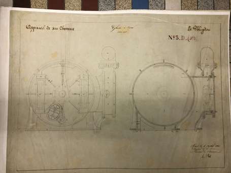 Marine - grand recueil d'épures et de plans pour 