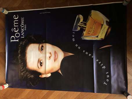 Affiche - Lancôme , parfum Pôeme , 1997 - Juliette