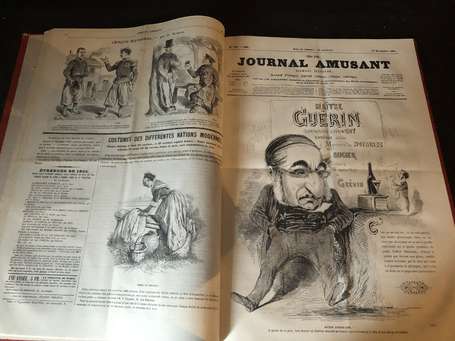 Revue « LE JOURNAL AMUSANT » - recueil , suite de 