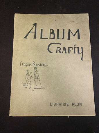 Album CRAFTY , croquis parisiens par la librairie 