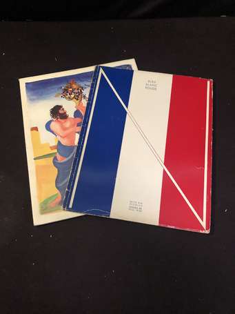 Vins NICOLAS - 2 catalogues illustrés dont «  Bleu
