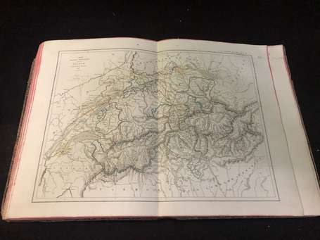 Géographie - Atlas général par L. DUSSIEUX de 1850