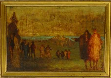 BONALUMI Luigi (1910-2004) - Paysage maritime 