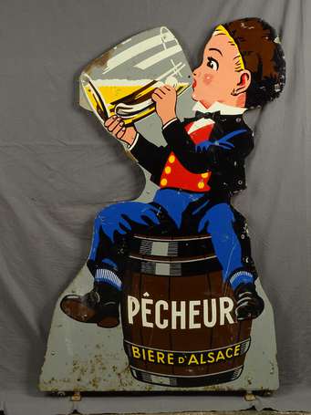 PÊCHEUR Bière d'Alsace : Grande enseigne 
