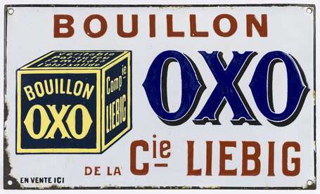 BOUILLON OXO de la Compagnie Liebig : Plaque 
