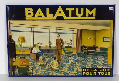 BALATUM : Tôle illustrée d'un coquet intérieur des