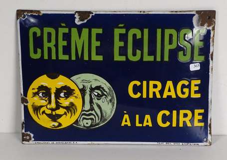 CREME ECLIPSE : Cirage à la Cire : Plaque émaillée