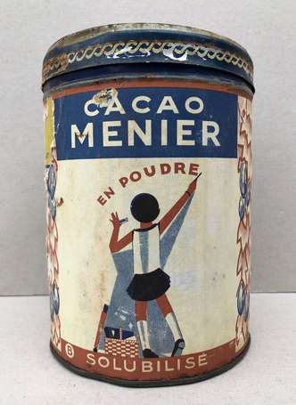 CACAO MENIER  : Très rare boîte de 1kg encore 