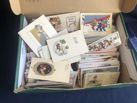 Fantaisies , cartes mignonnettes illustrées - une 