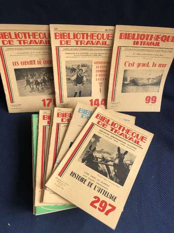 Bibliothèque de Travail - 30 livrets des années 50
