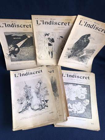 Journal « L'INDISCRET » - 23 numéros de 1905