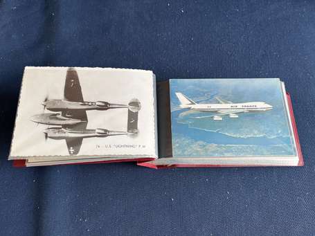 Thèmes - Aviation - Album d'environ 90 CP 