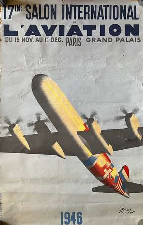 Aviation - « 17ème salon international , 1946 » - 