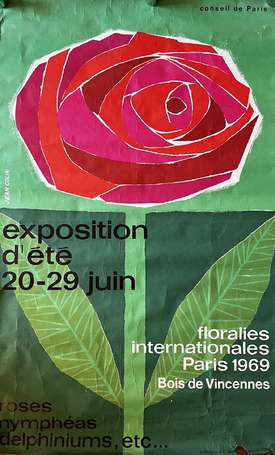 Jean COLIN - « Floralies internationales Paris 