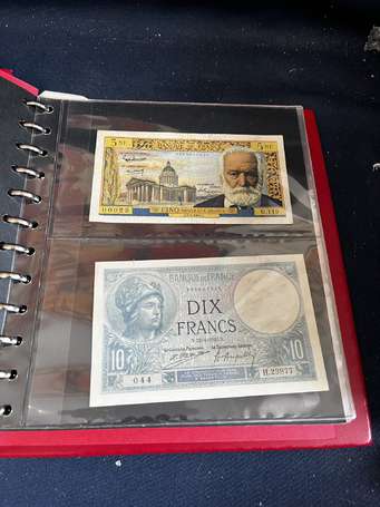 Monnaie - En album , Collection de 30 billets de 