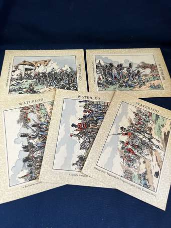 Protège cahier - Ensemble de 5 modèles illustrés 