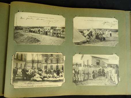 Militaria - Album d'environ 300 CPA - 