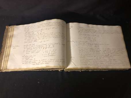 Livre de comptes - année 1840/1841 d'une 