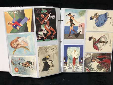 Femmes , pin up , curiosa - Album d'environ 400 