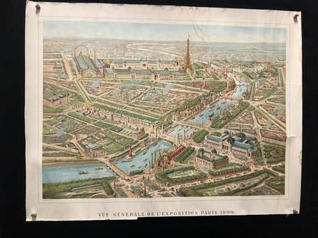 Exposition Universelle PARIS 1900 - Affiche Chromo