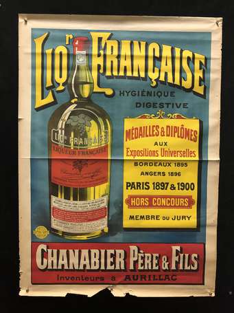 Liqueur française CHANABIER père et fils à 