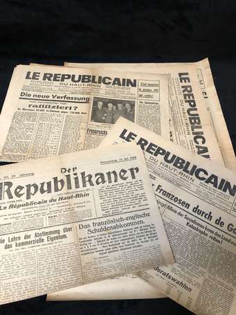 Journal « Le Républicain du Haut Rhin » - ensemble