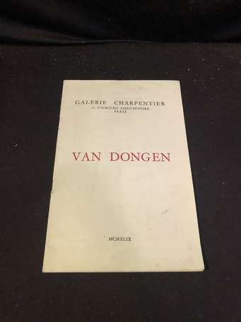 VAN DONGEN 1877/1968 - Catalogue d'exposition 1949