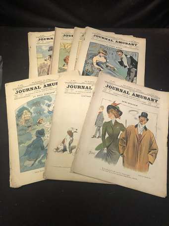 « Le Journal amusant » - Ensemble de 30 numéros de