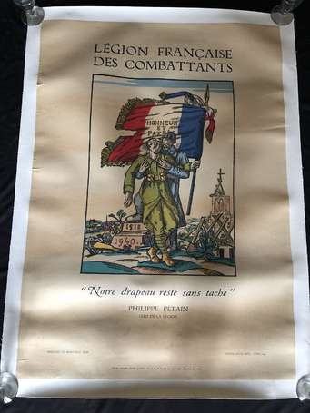 Militaria - « Légion française des combattants , 