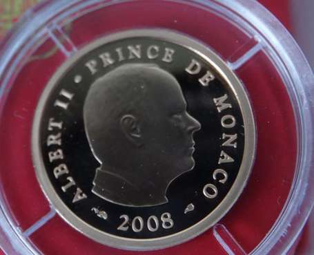 Monaco 2008. Pièce de 20 euros en or Qualité BE. 