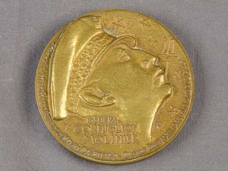 France médaille en bronze du Général Corniglion 
