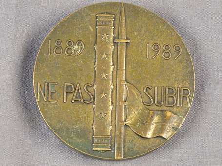 Médaille de bronze - Jean de Lattre de Tassigny 