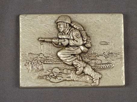 Médaille plaquette en bronze Ville de Saint 