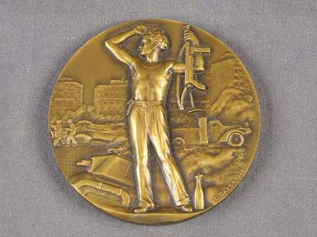 Médaille de la Libération FFI 1944 en bronze par 