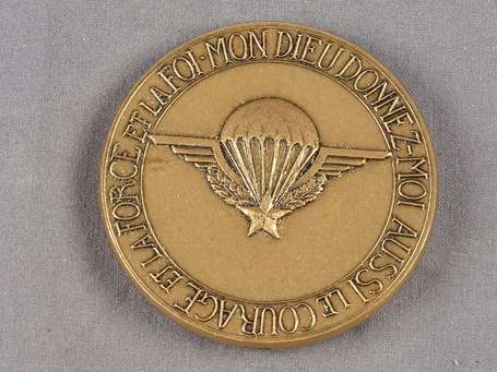 Médaille en bronze de la monnaie de Paris, troupes