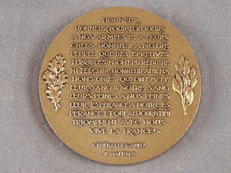 Médaille en bronze de la monnaie de Paris, 