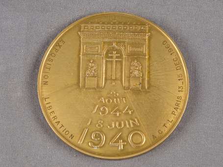 Médaille en bronze de la monnaie de Paris 